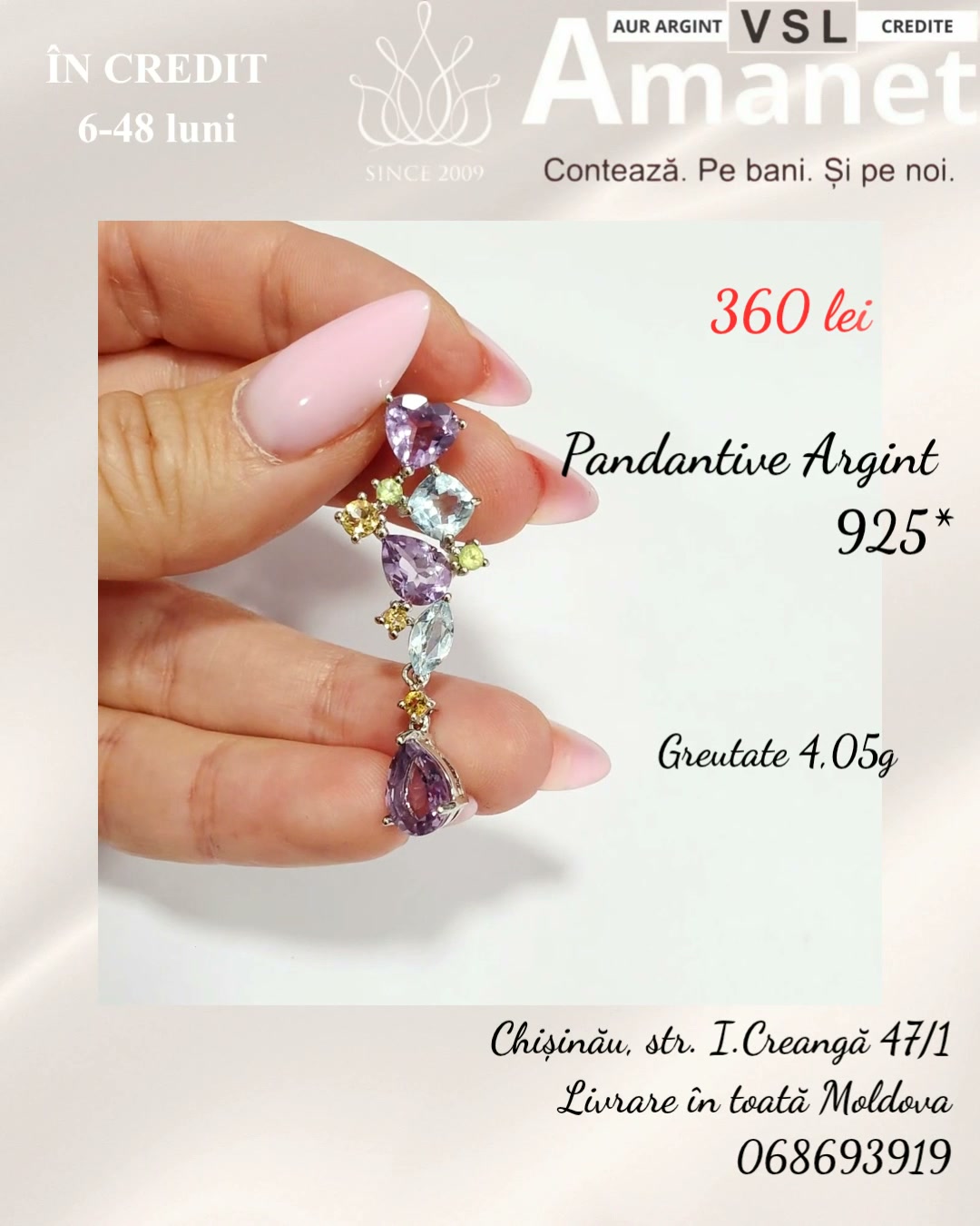 Video Pandantiv Argint 925*