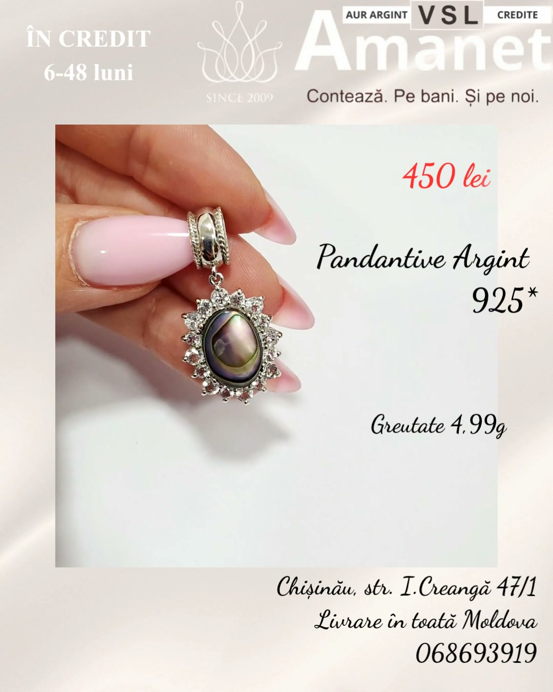 Video Pandantiv Argint 925*