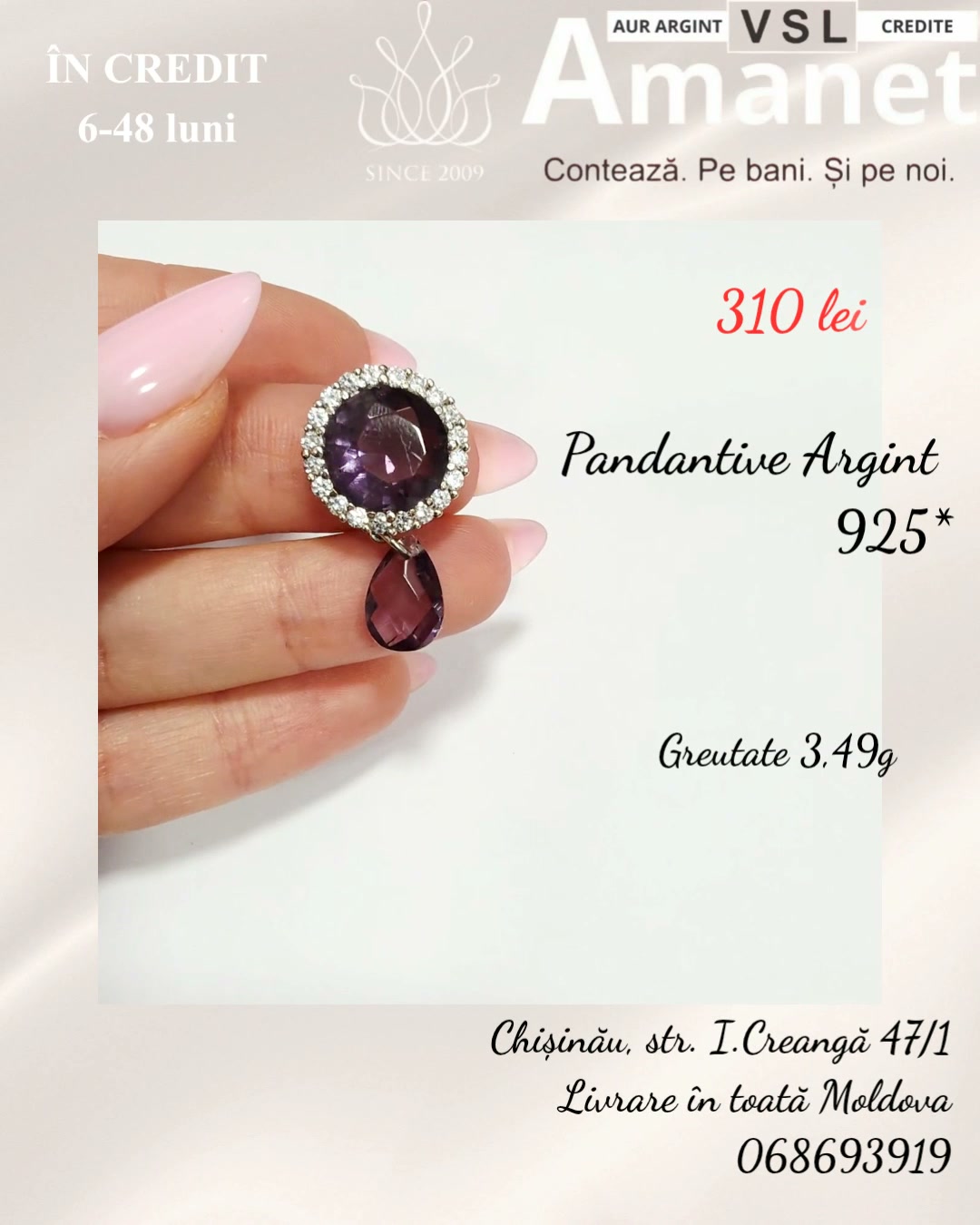Video Pandantiv Argint 925*