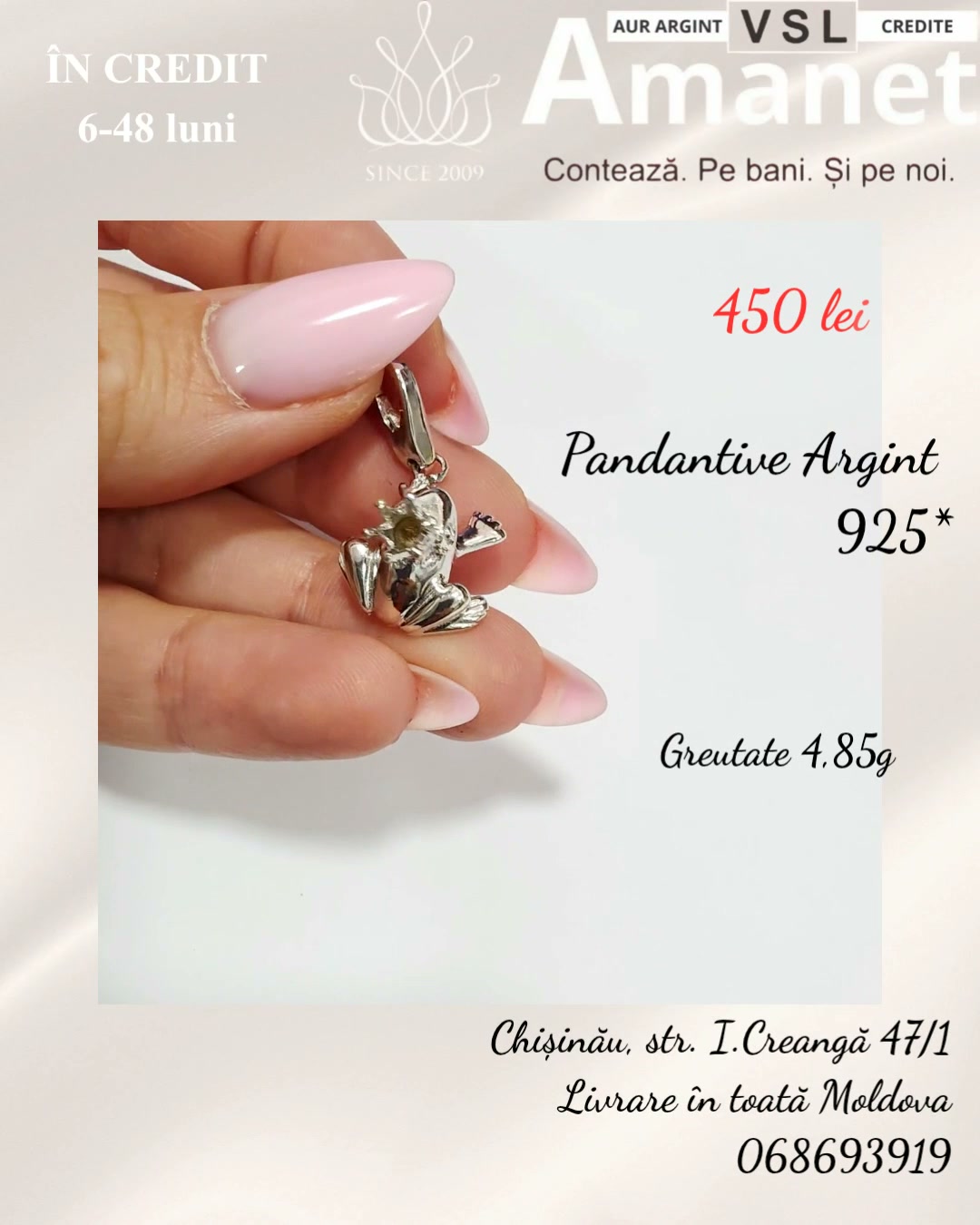 Video Pandantiv Argint 925*