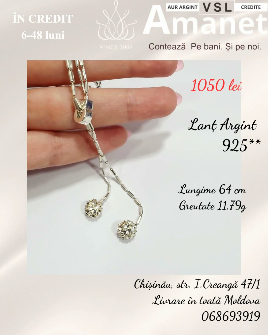 Video Lanț Argint 925*