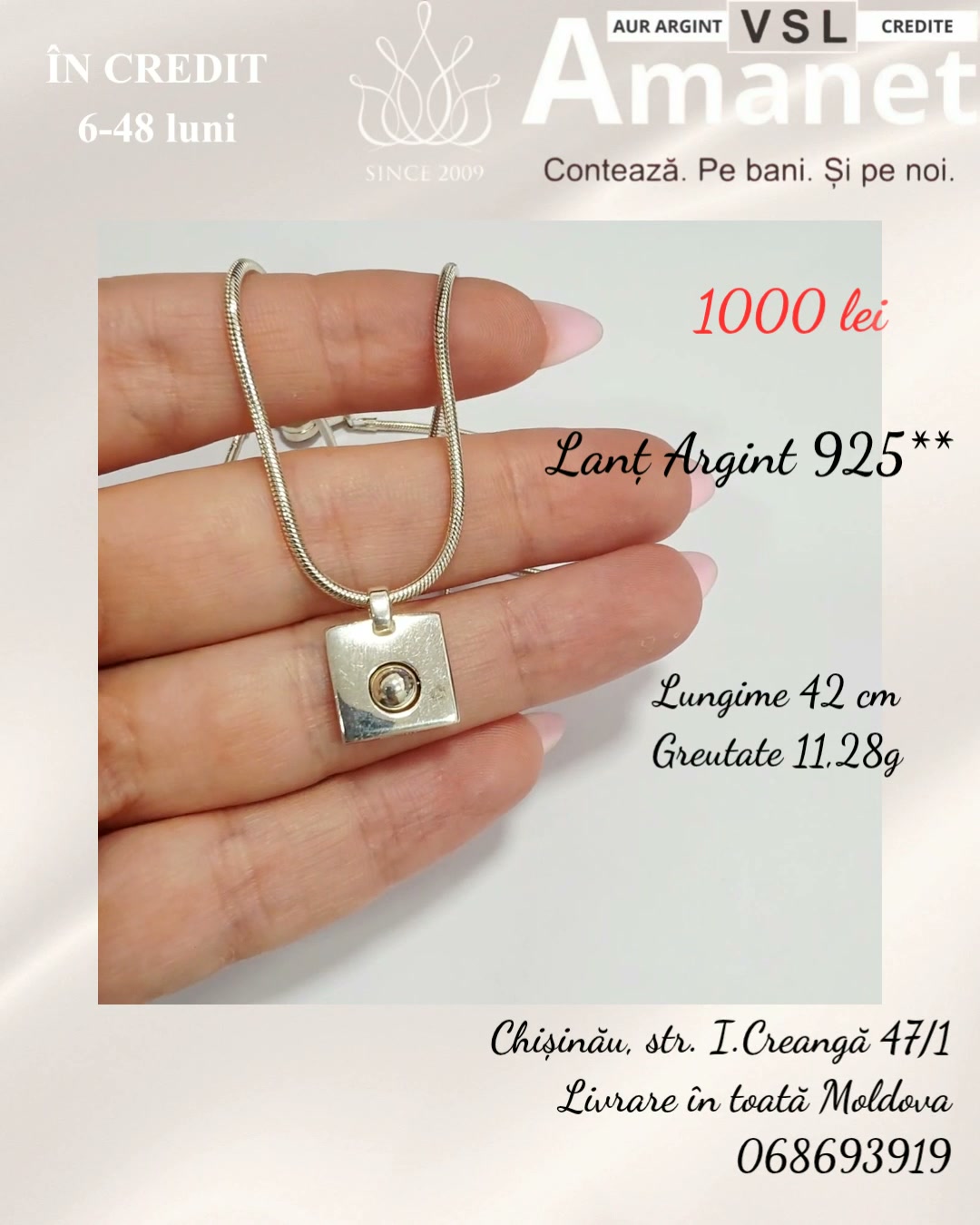 Video Lanț Argint 925*