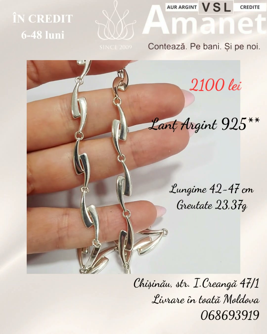Video Lanț Argint 925*