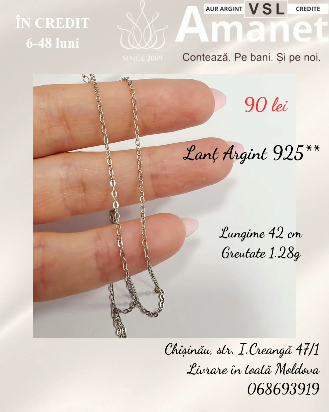 Video Lanț Argint 925*
