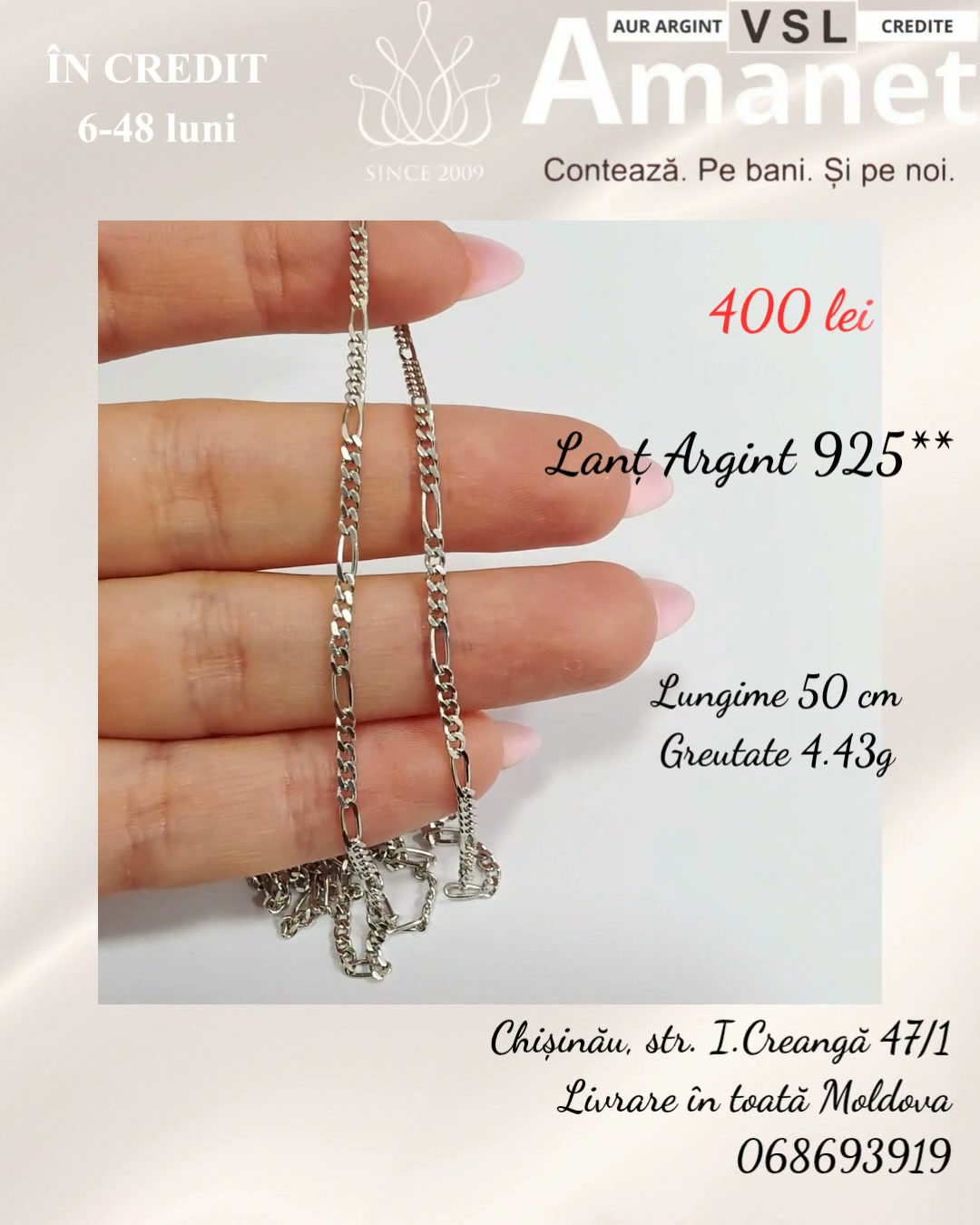 Video Lanț Argint 925*