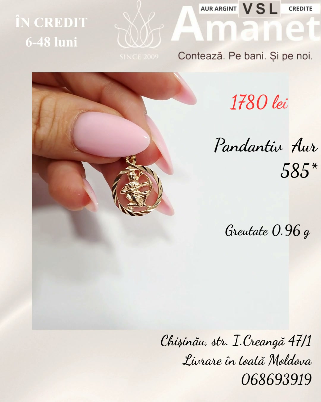 Video Pandantiv Aur 585*