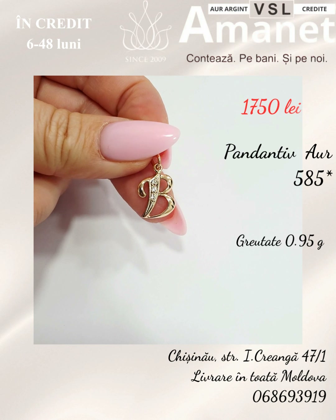 Video Pandantiv Aur 585*