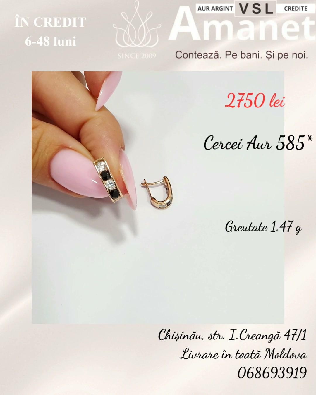 Video Cerecei Aur 585*