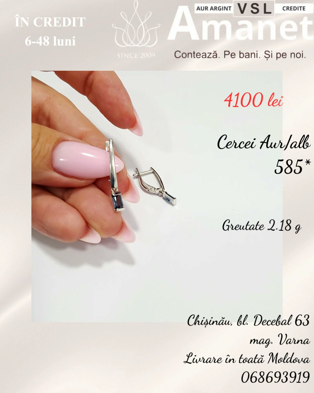 Video Cerecei Aur 585*