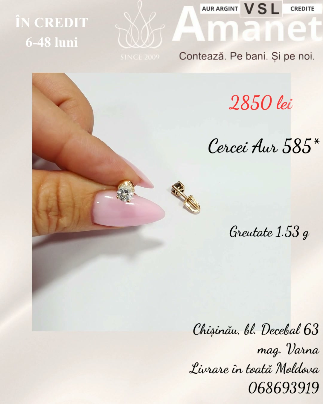 Video Cerecei Aur 585*