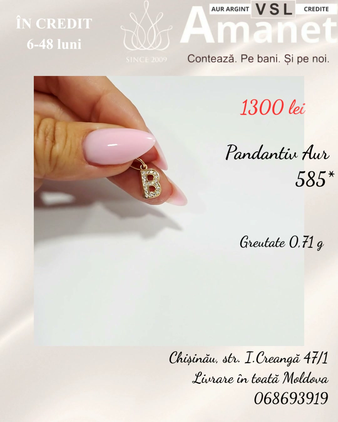 Video Pandantiv Aur 585*