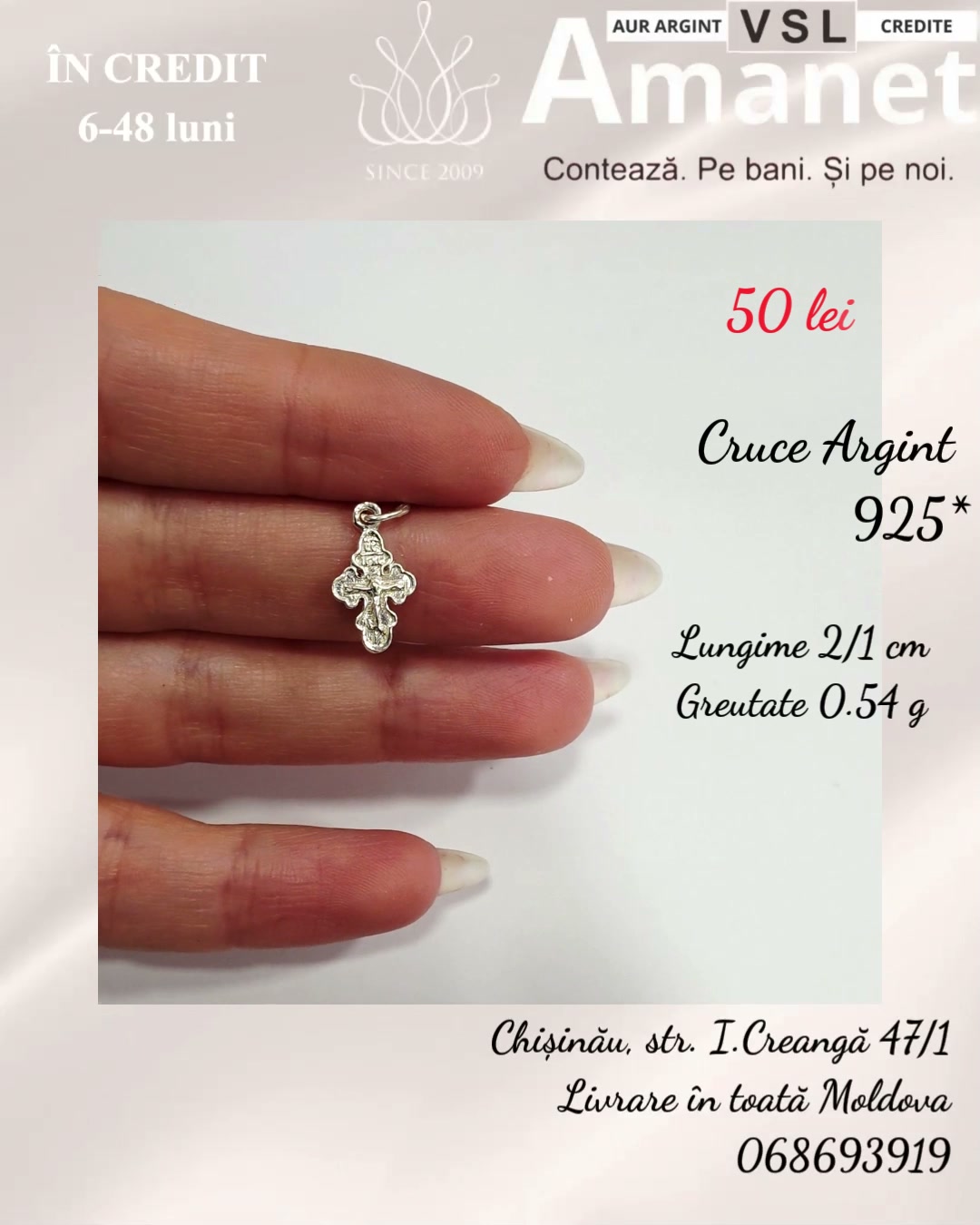 Video Cruce Argint 925*