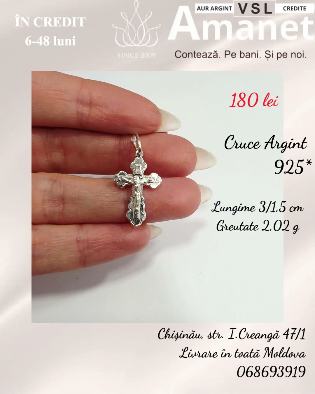 Video Cruce Argint 925*