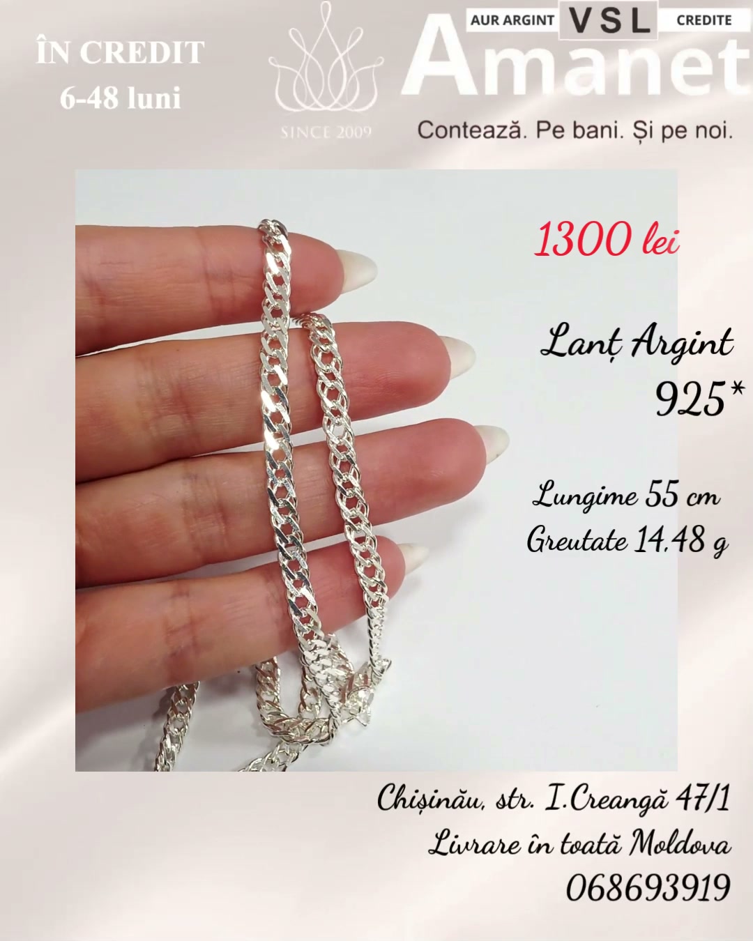 Video Lanț Argint 925*
