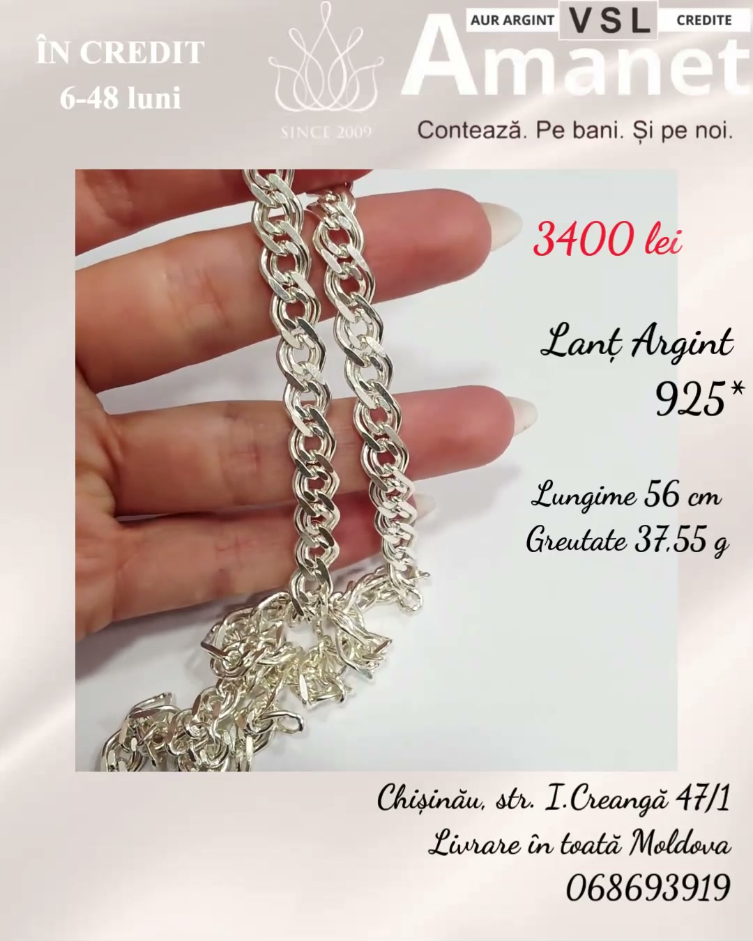 Video Lanț Argint 925*