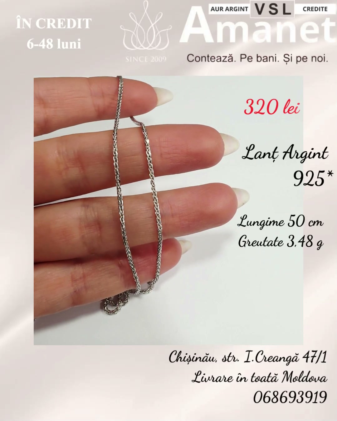 Video Lanț Argint 925*