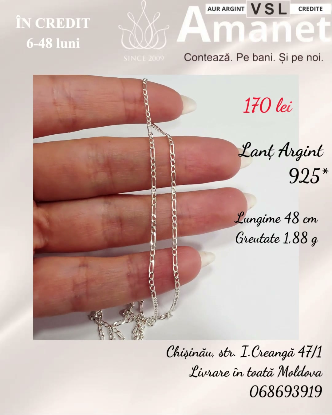Video Lanț Argint 925*