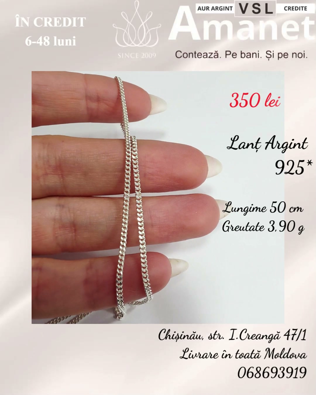 Video Lanț Argint 925*