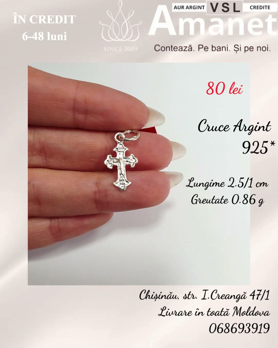 Video Cruce Argint 925*