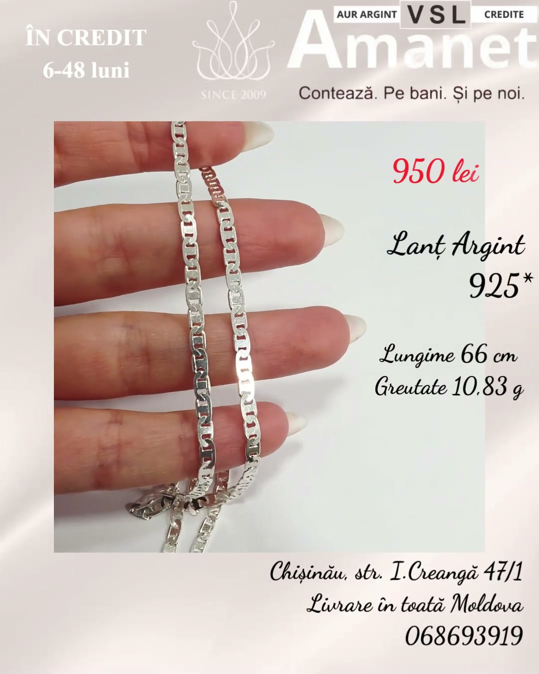 Video Lanț Argint 925*