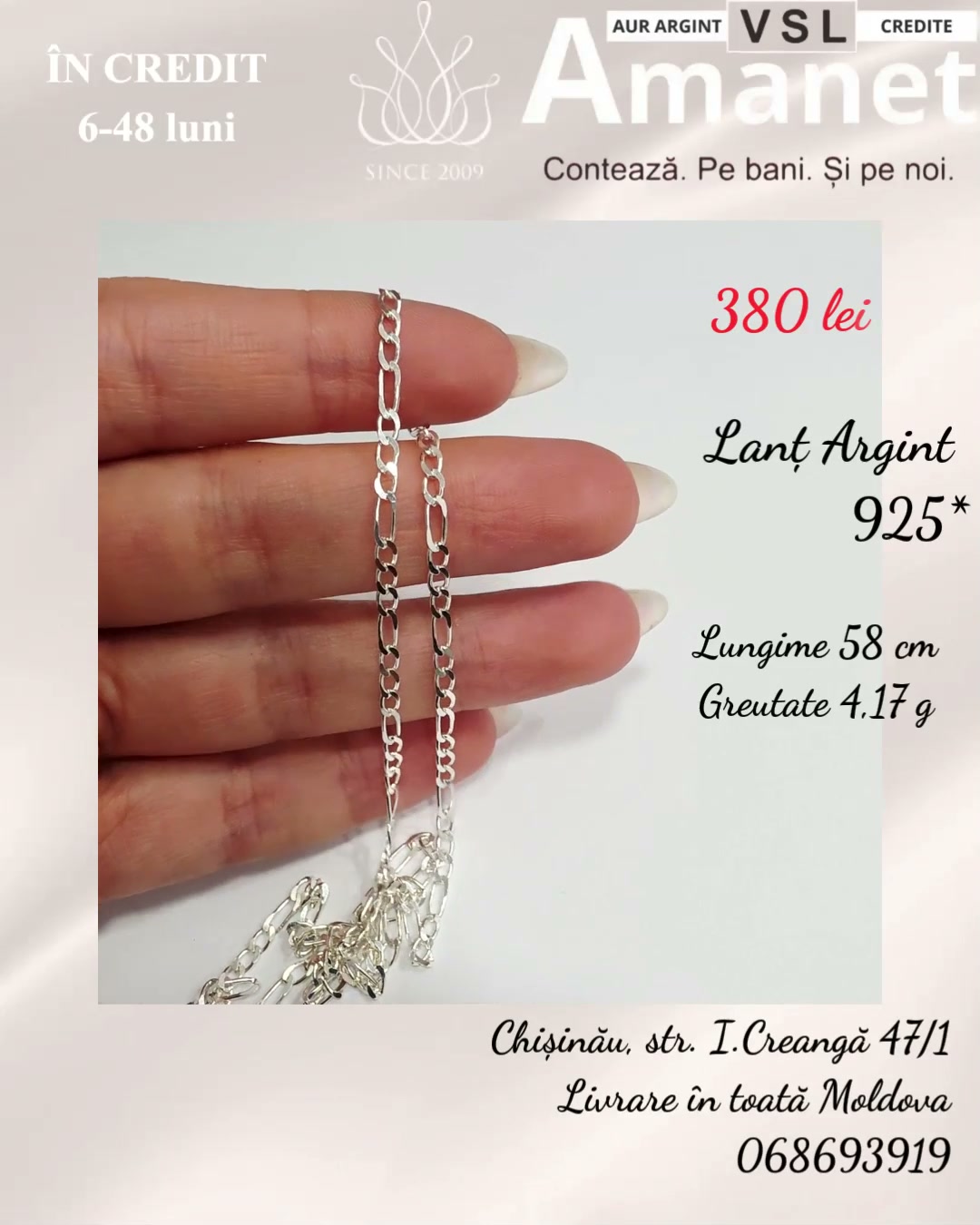 Video Lanț Argint 925*