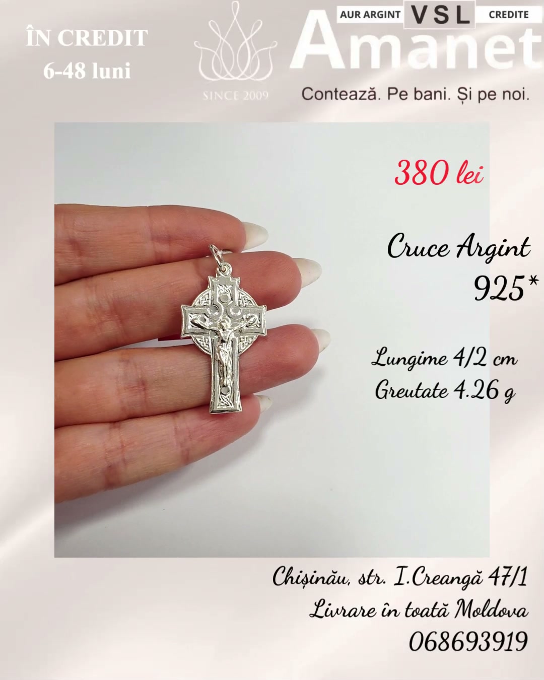 Video Cruce Argint 925*
