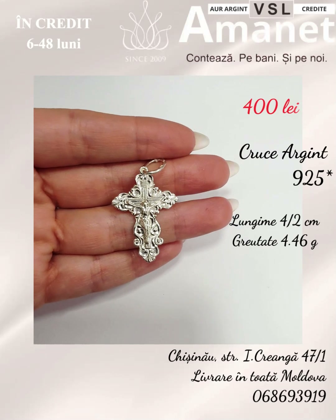 Video Cruce Argint 925*