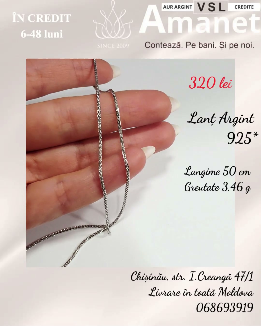 Video Lanț Argint 925*