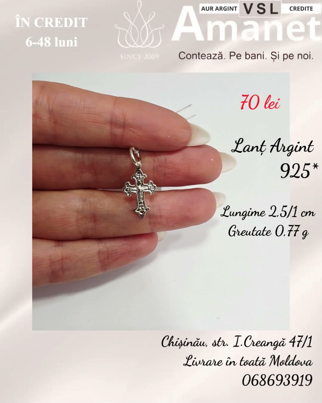 Video Cruce Argint 925*