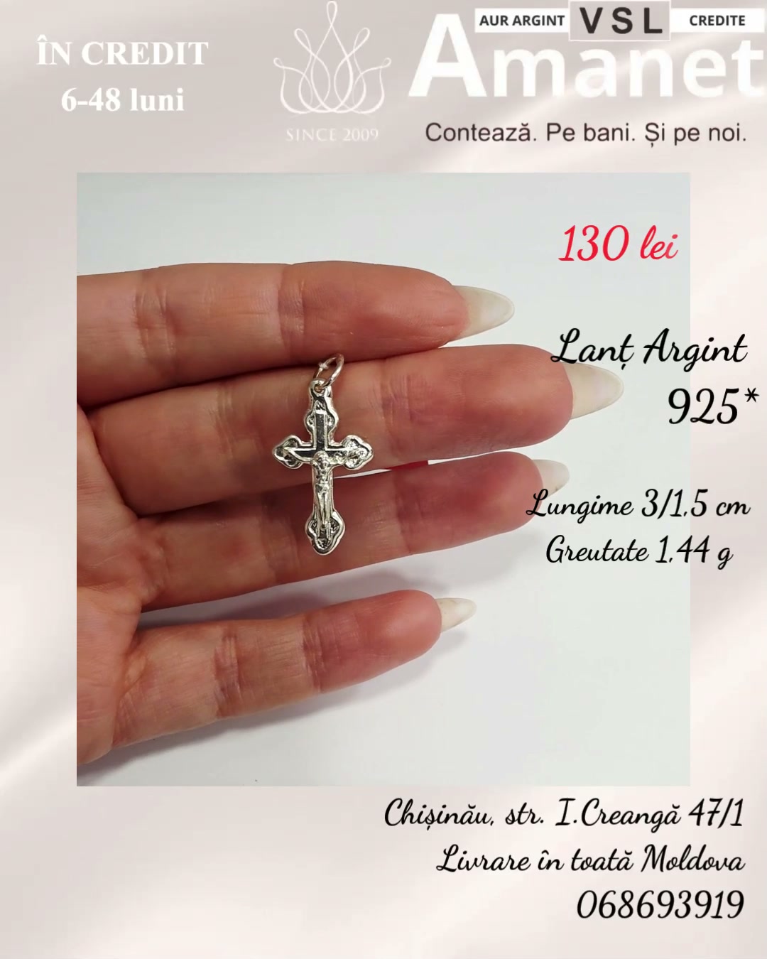 Video Cruce Argint 925*
