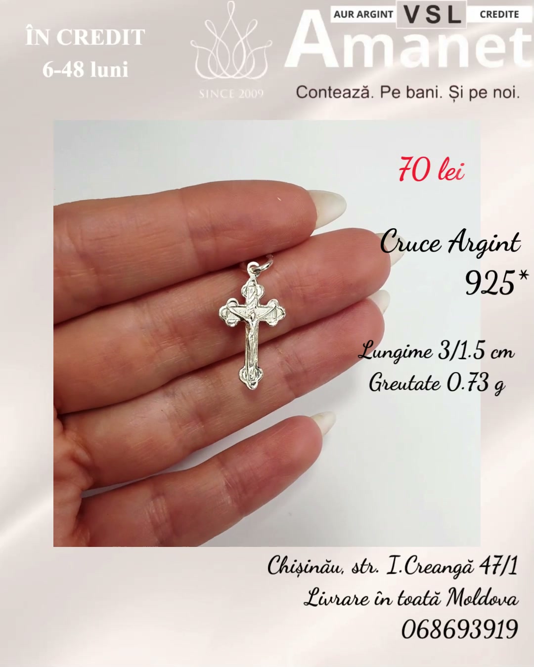 Video Cruce Argint 925*