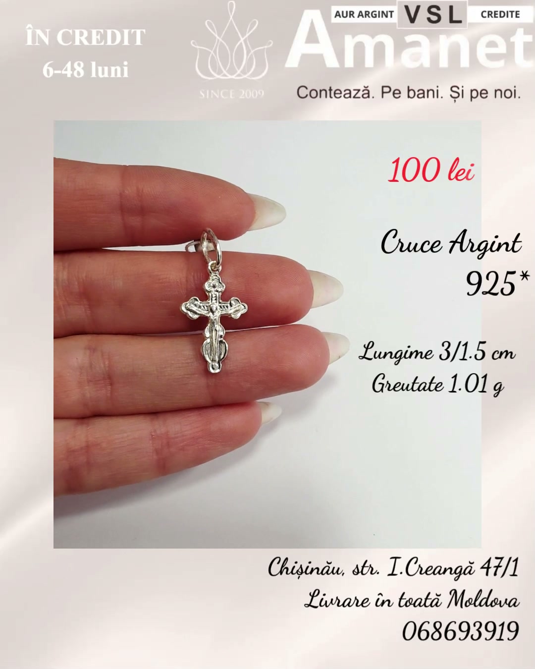 Video Cruce Argint 925*