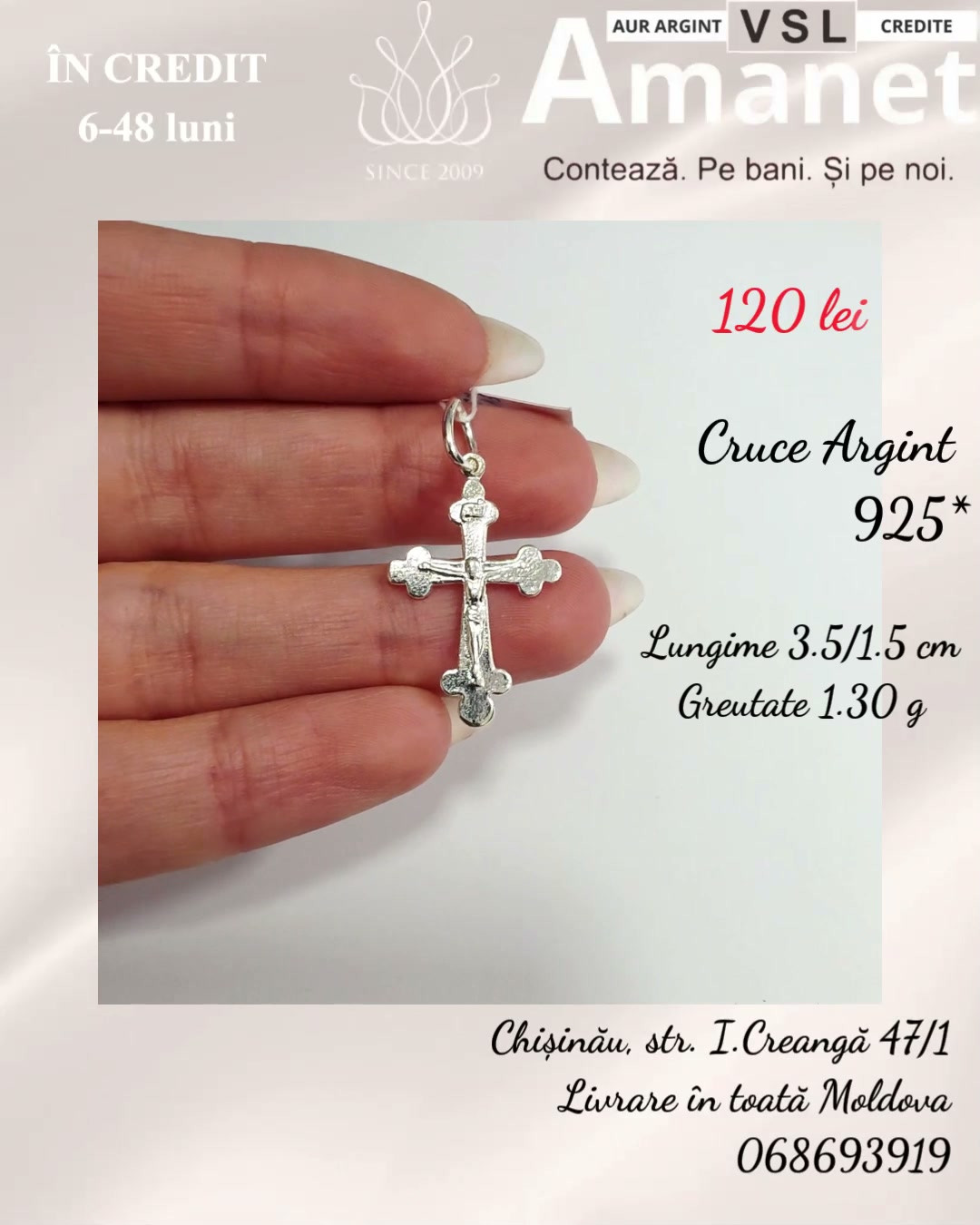 Video Cruce Argint 925*