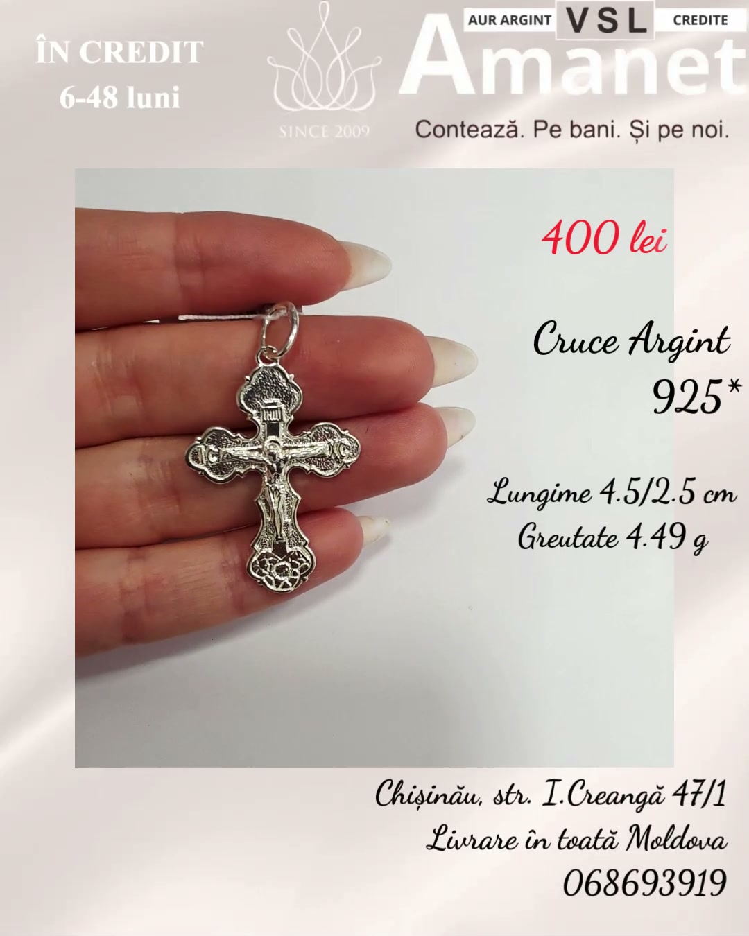 Video Cruce Argint 925*