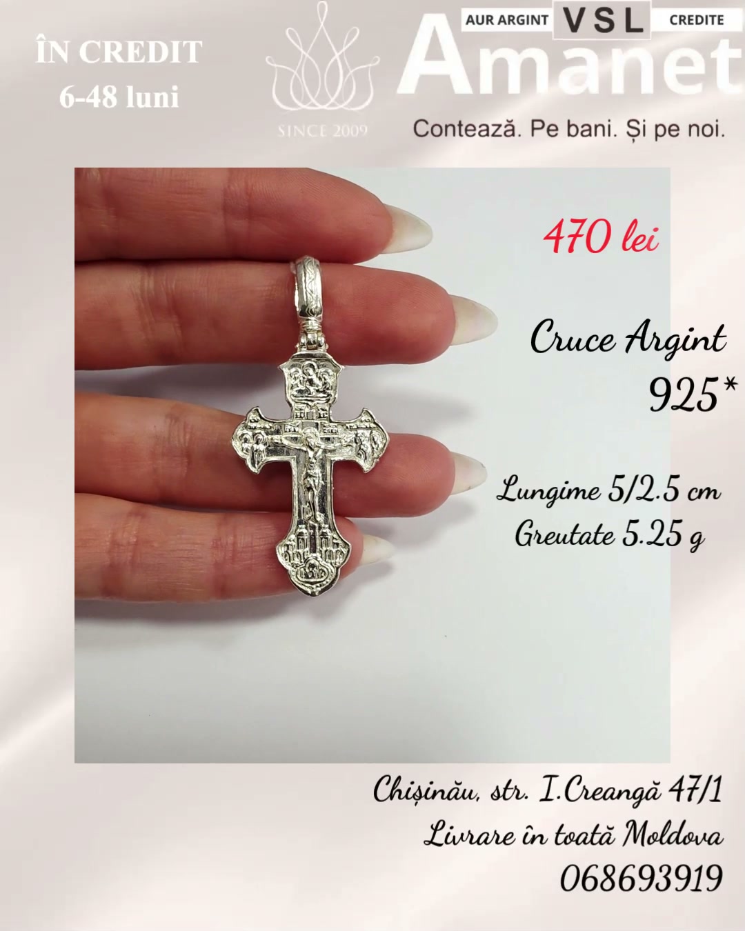 Video Cruce Argint 925*