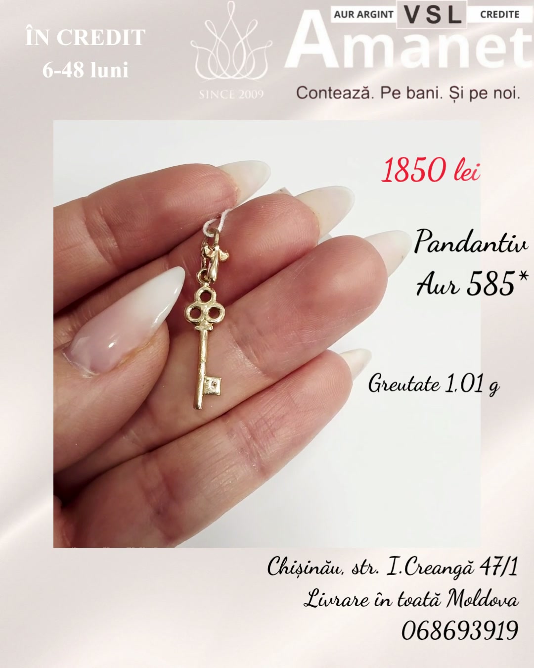 Video Pandantiv Aur 585*